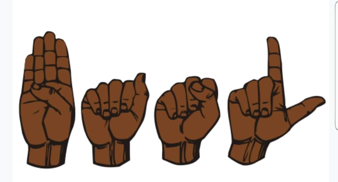 Saint - Day 28 🖤💚 Many people are familiar with American Sign Language ...