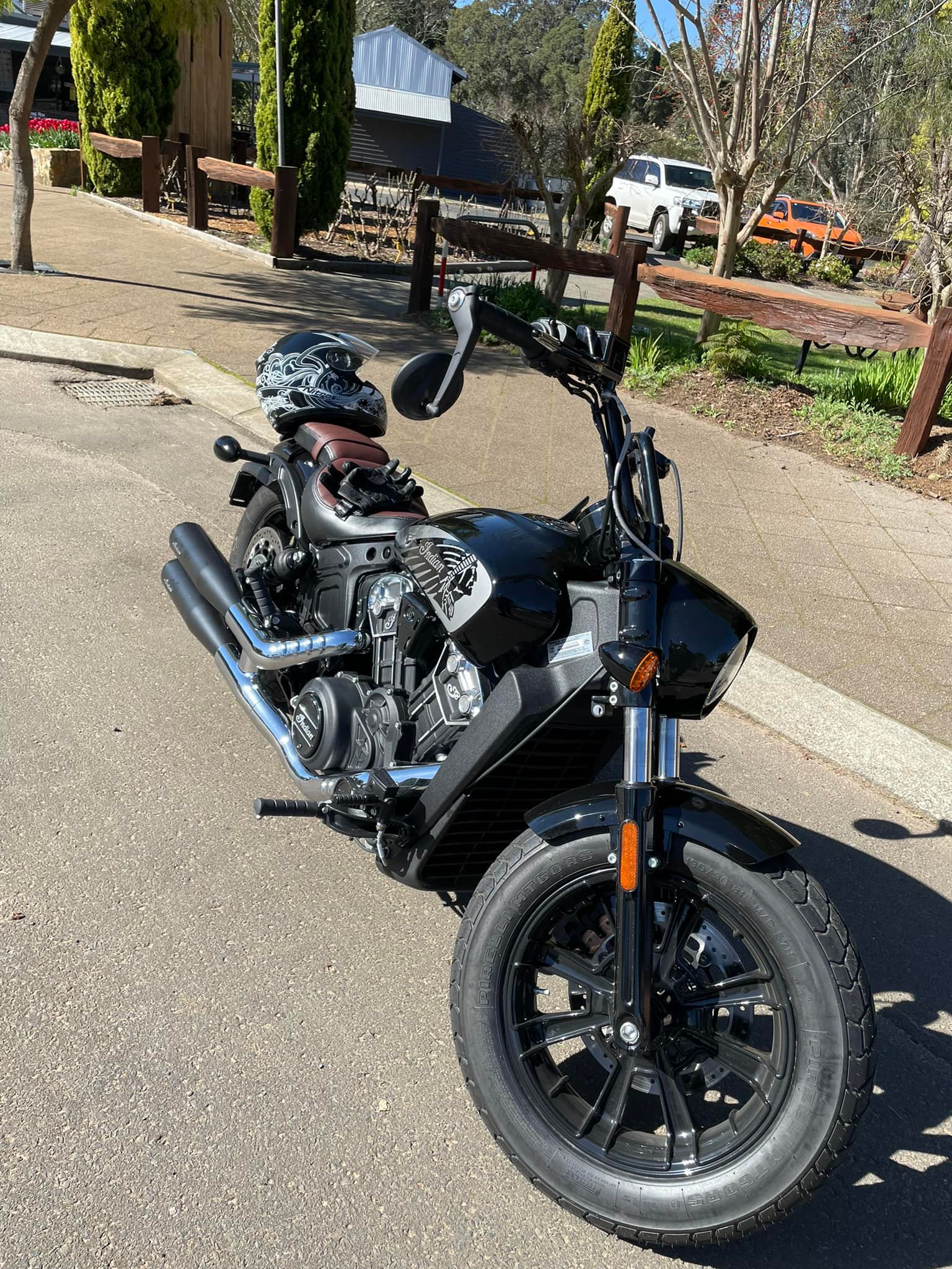 What are comfortable seat options for Indian Scout Bobber Twenty?