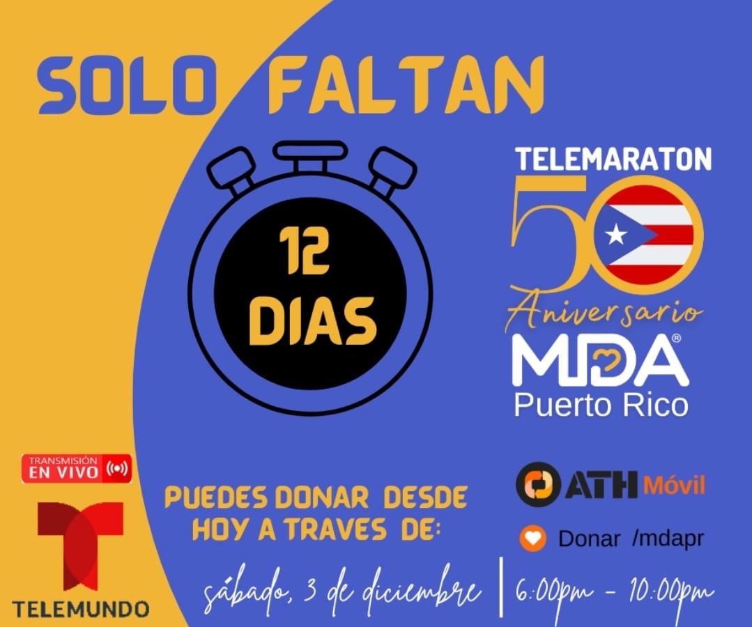 MDA Puerto Rico - Una oportunidad para que transformes...