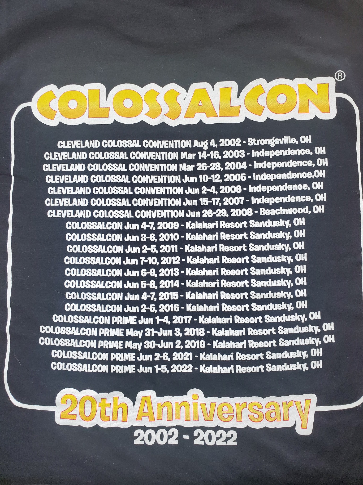 Colossalcon - Did you know this year marks the 20th...
