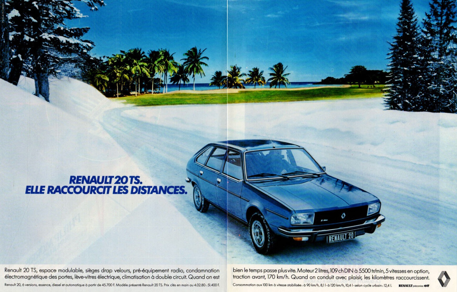 1990 Renault 19 TXI french advert