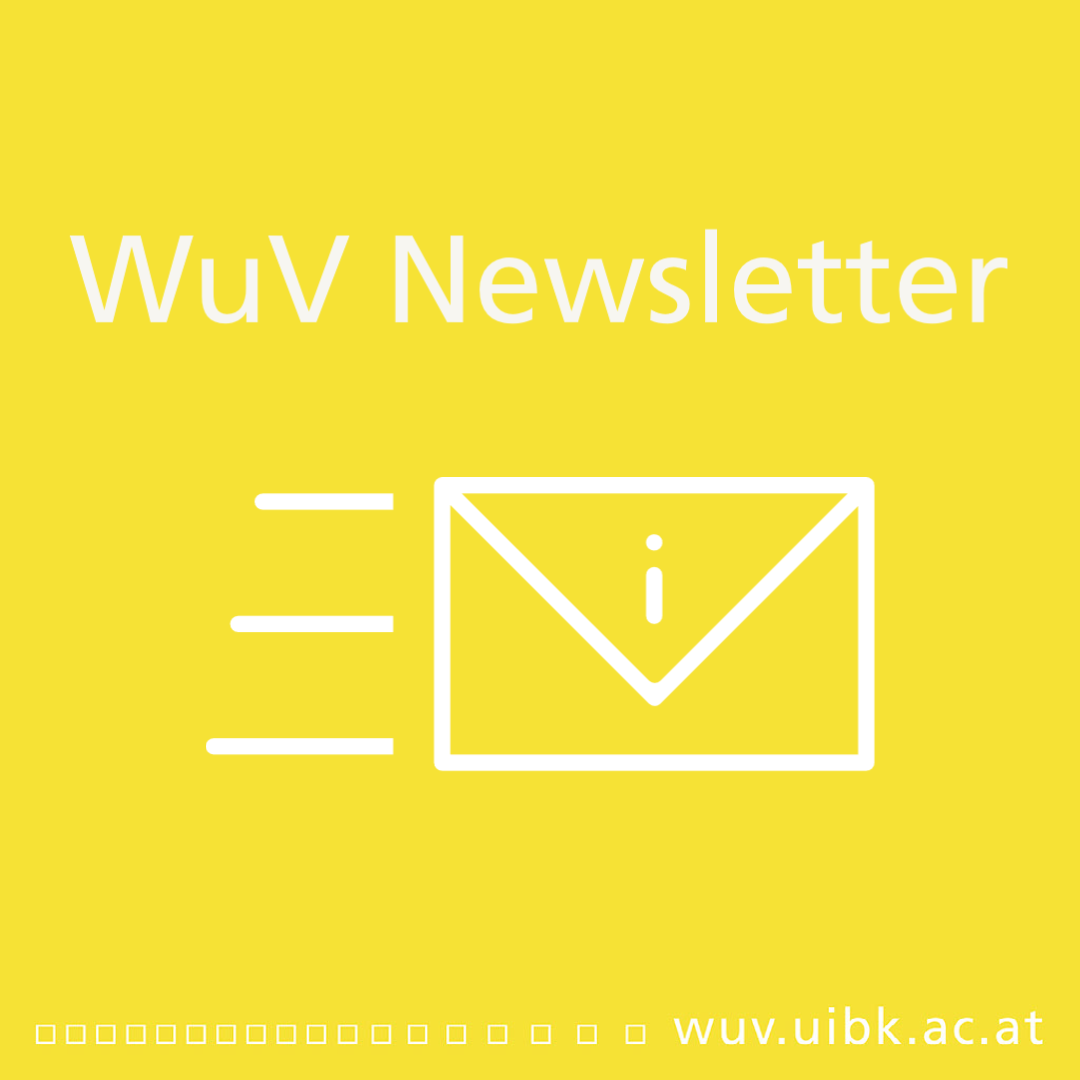 Wissenschaft - Immer gut informiert ist man mit unserem WuV Newsletter ...