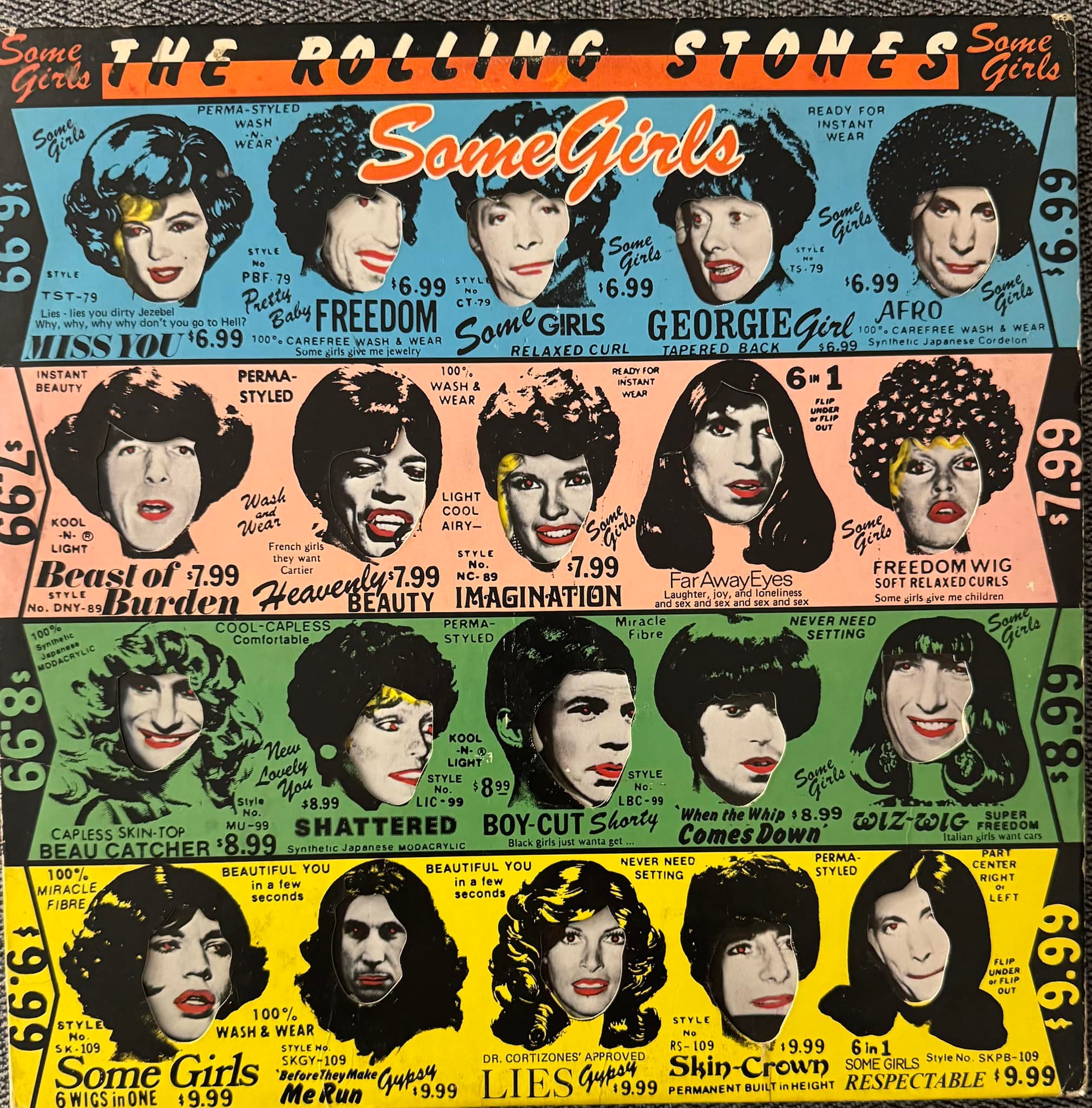 The Rolling Stones - Southern Quotations 1978 2xLP. Rare Smilin