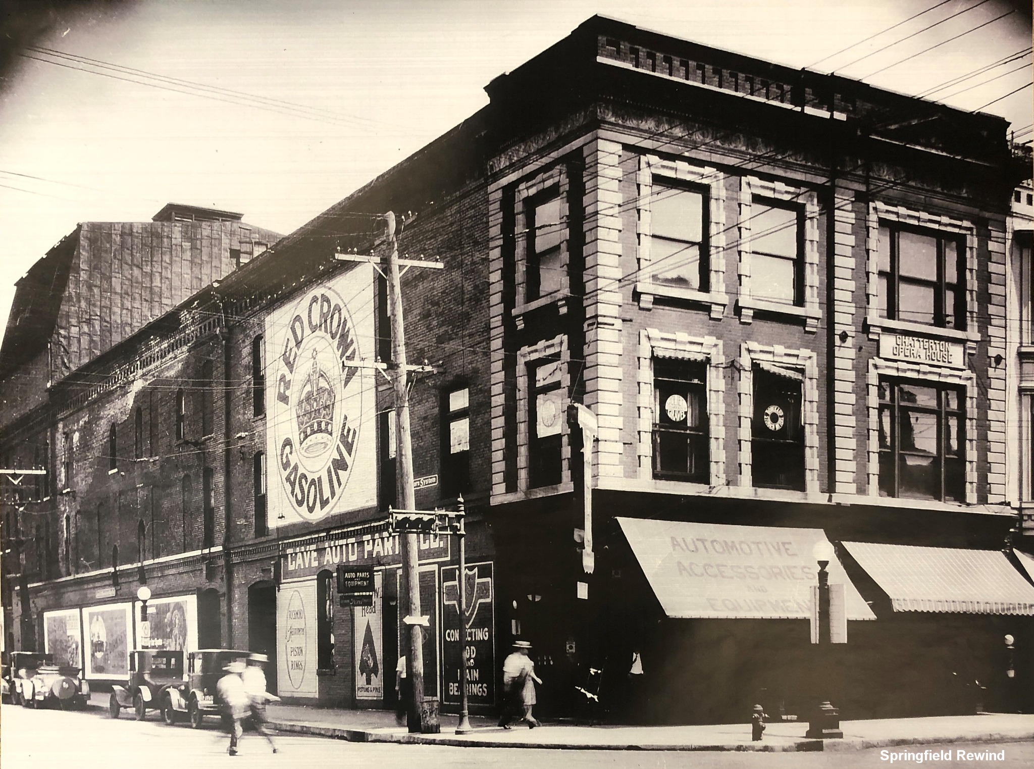 Springfield Rewind - Chatterton Opera House at the southeast corner of ...