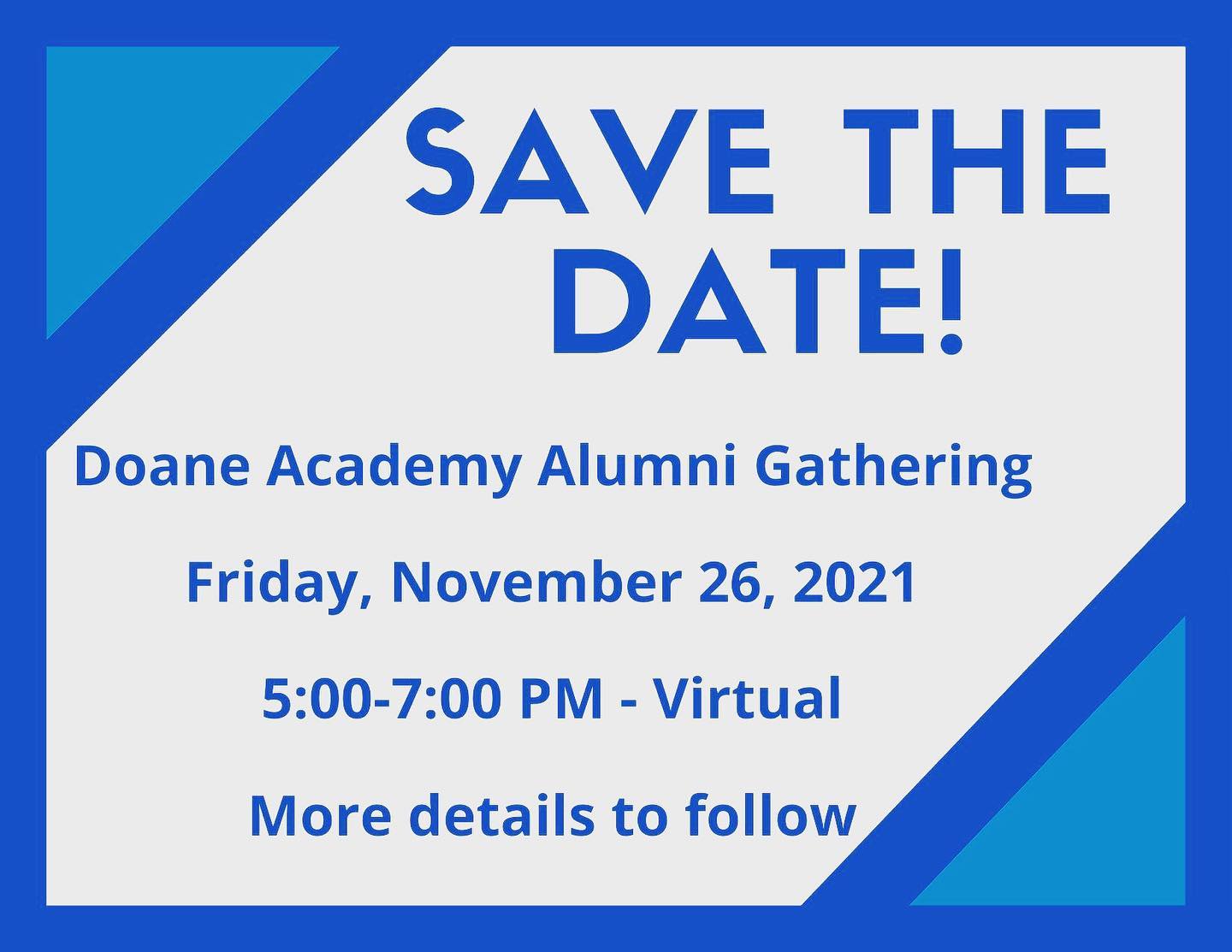 Doane Academy - We are looking forward to our Virtual... | Facebook