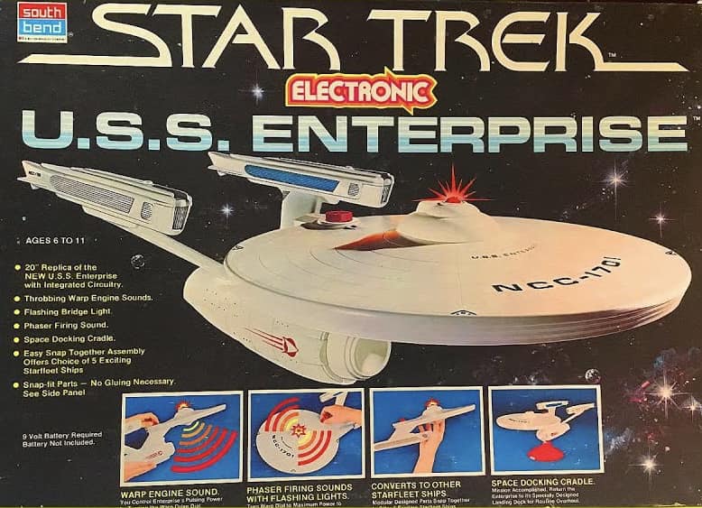 1979 South Bend Electronic USS Enterprise Toy