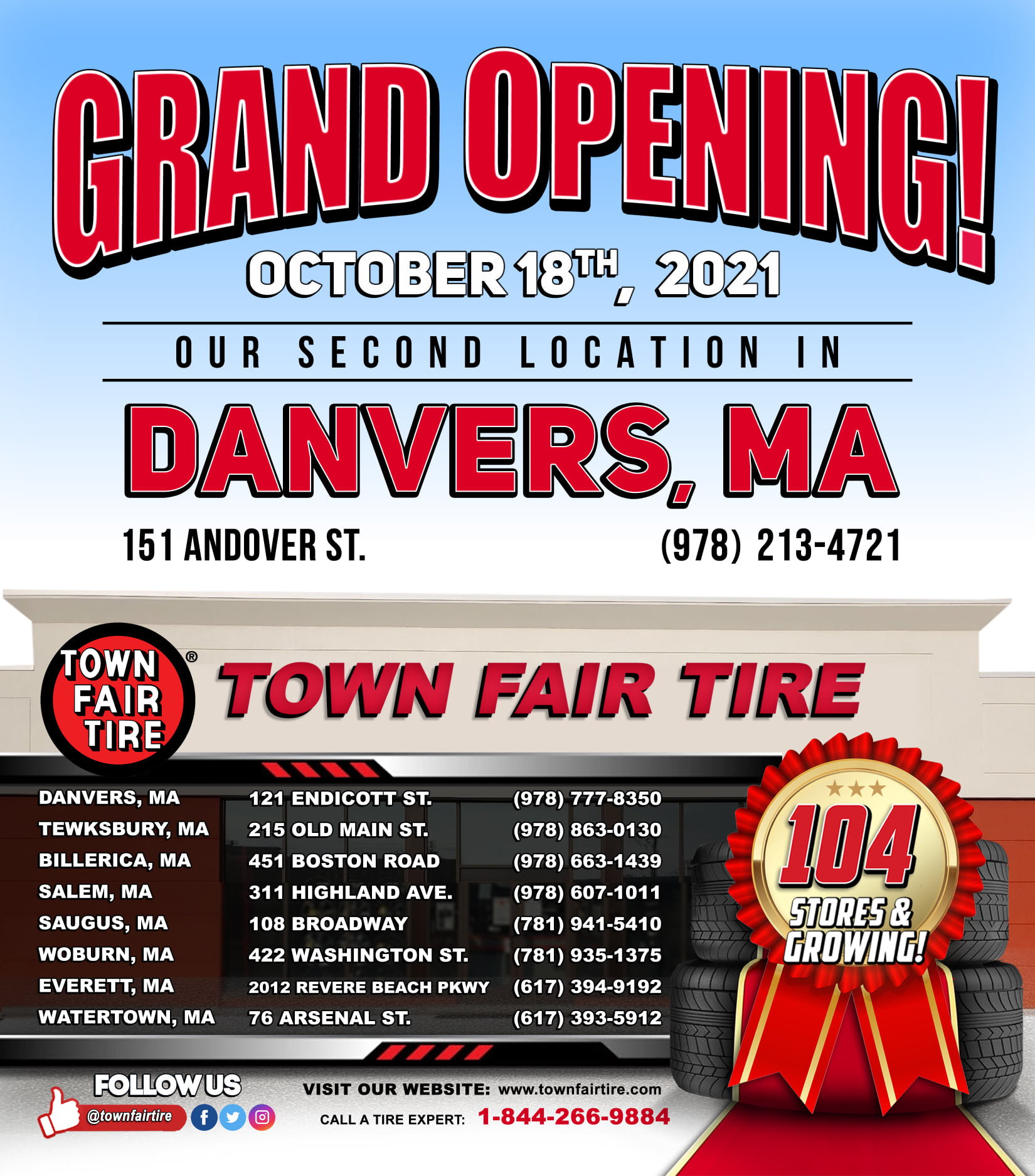 Town Fair Tire - We are excited to announce today is the... | Facebook