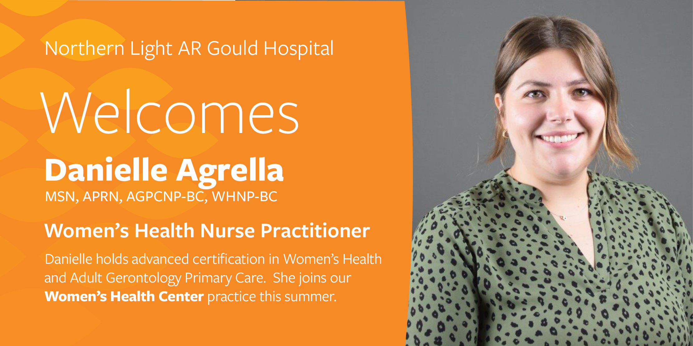 Northern Light A.R. Gould Hospital - We are happy to welcome Danielle ...