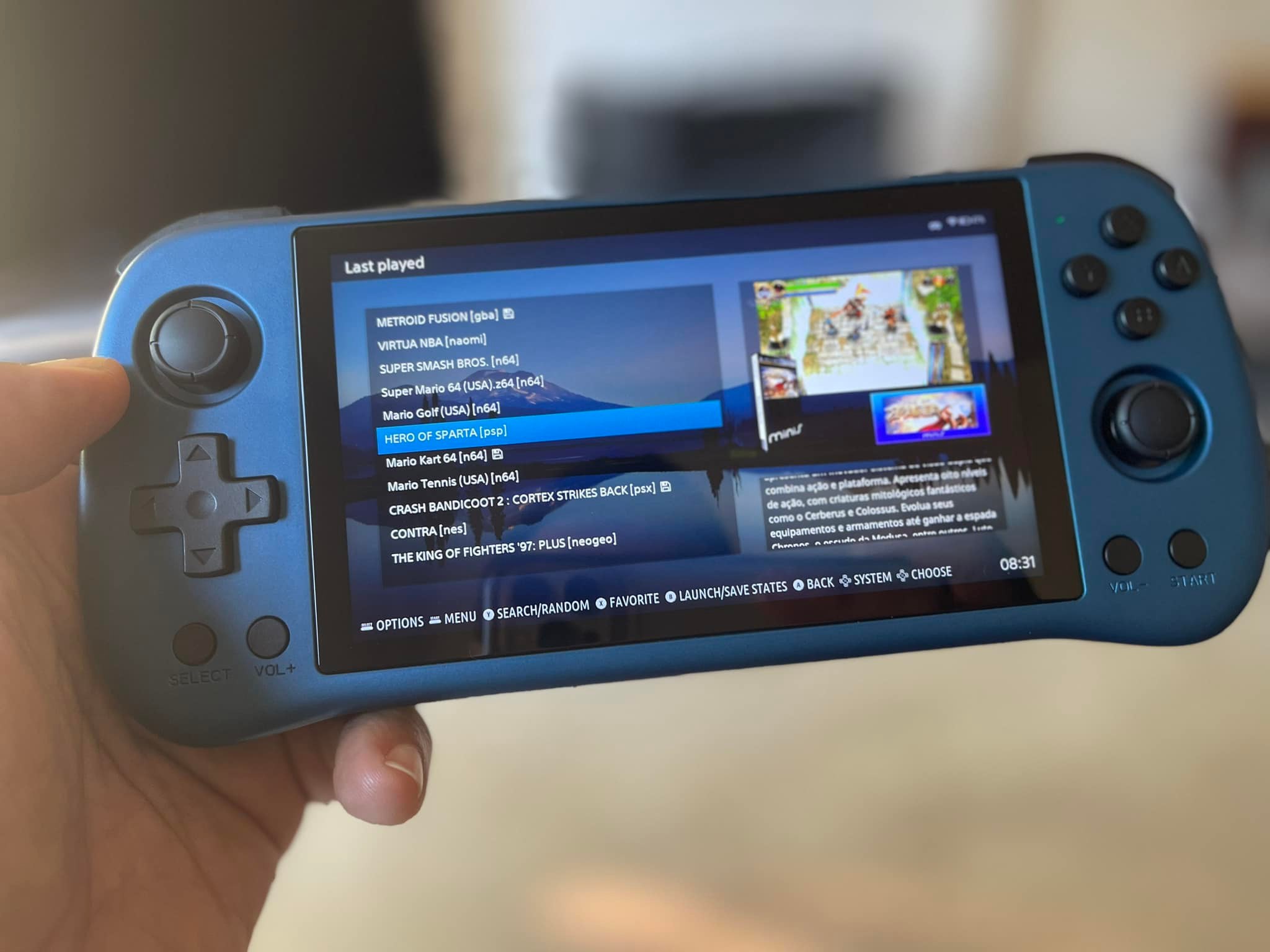 updated horizontal retropie Emulationstation 'es-theme-push-a