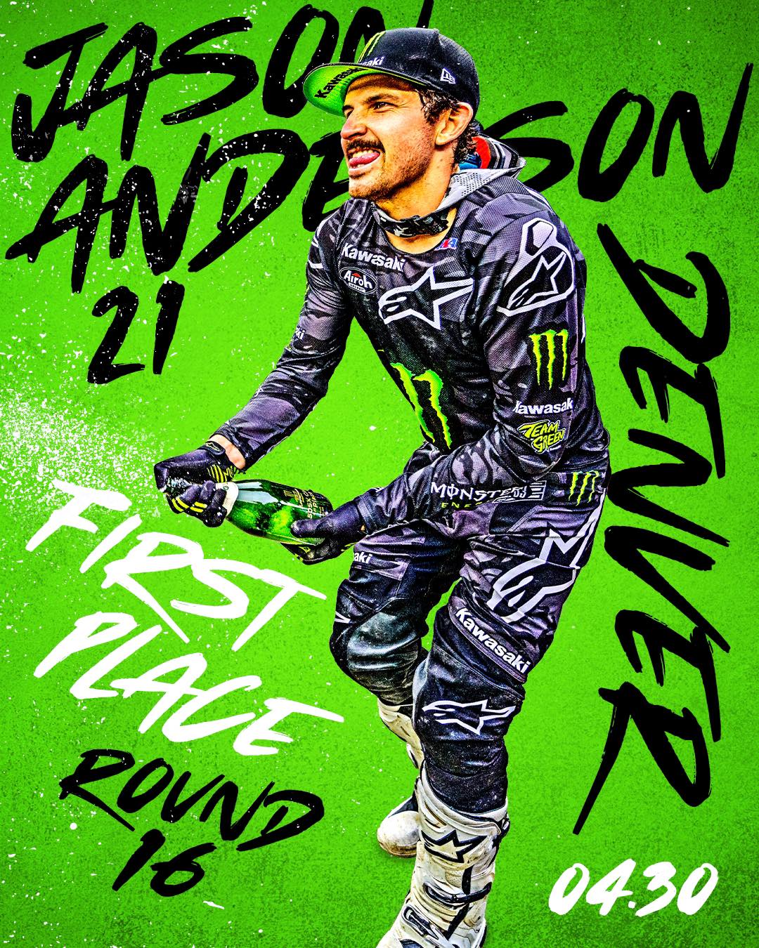 Jason Anderson takes the win in 450SX Heat Two 🔥