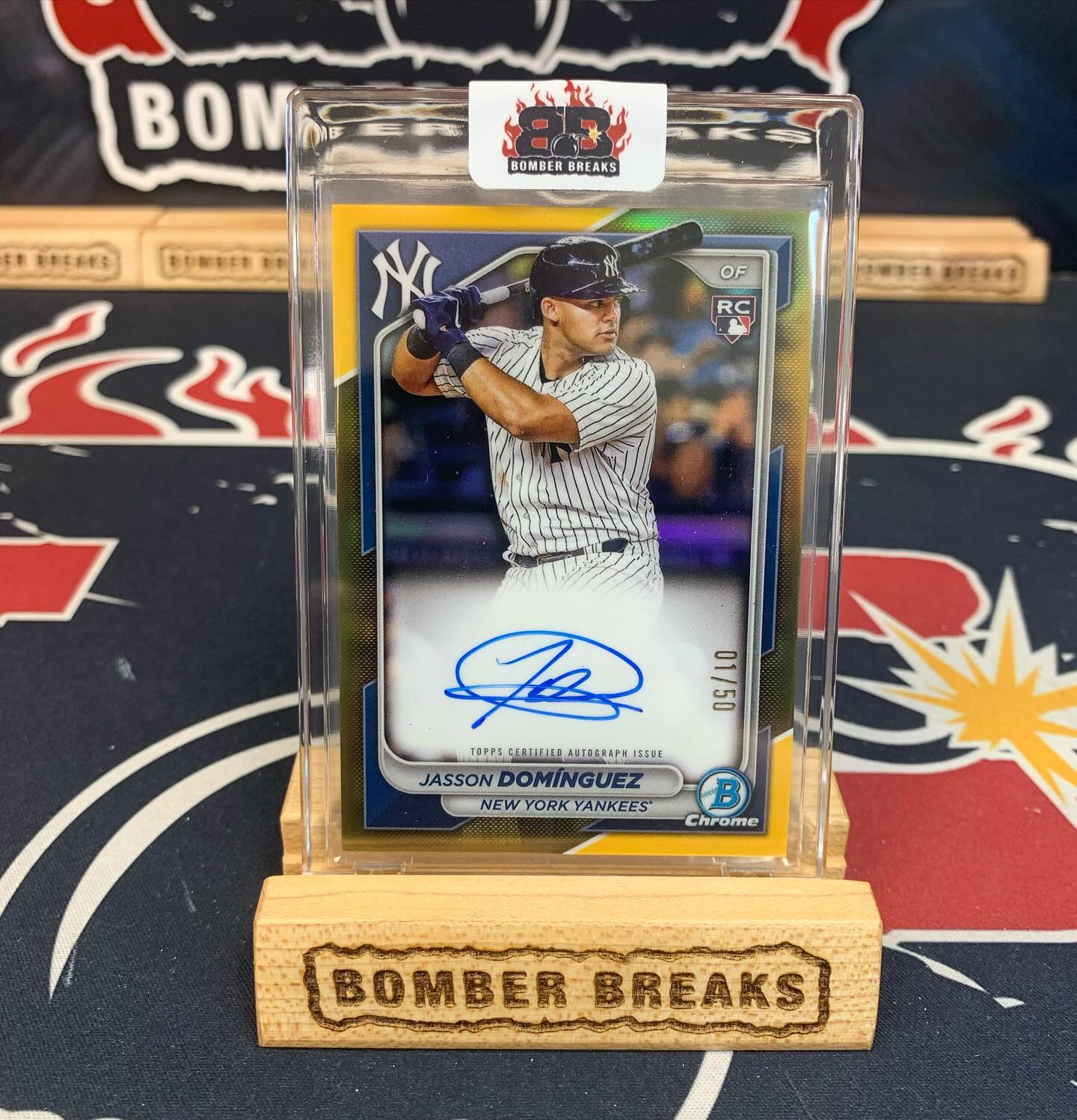 ???? ??????: The Jasson Domínguez 1/1 Rookie Debut Patch 