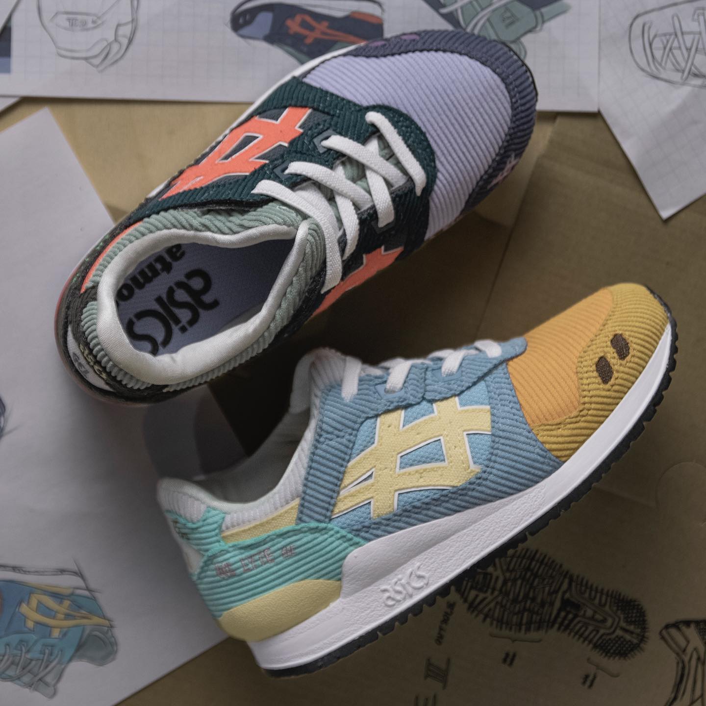 asics atmos sw 24.5cm 【公式通販】