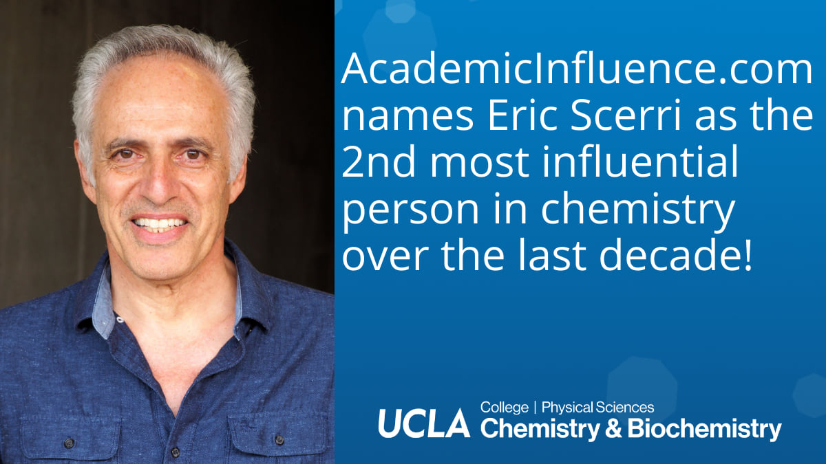 Dr. Eric... - UCLA Department of Chemistry and Biochemistry