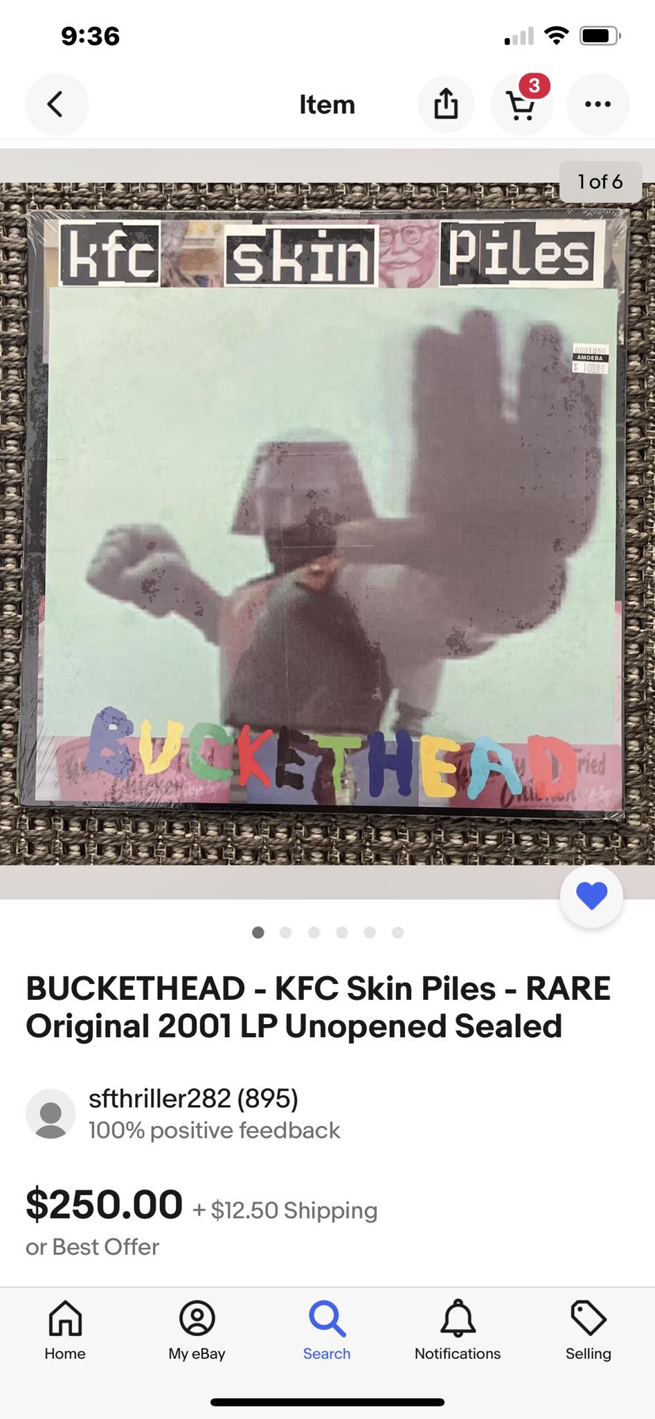 Sealed copy of Buckethead's Buckethead and Imported from Japan