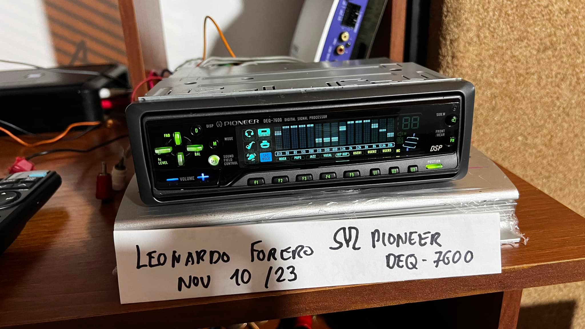 DSP Pioneer DEQ P7650 Digital 5.1-Channel Audio Processor (DSP