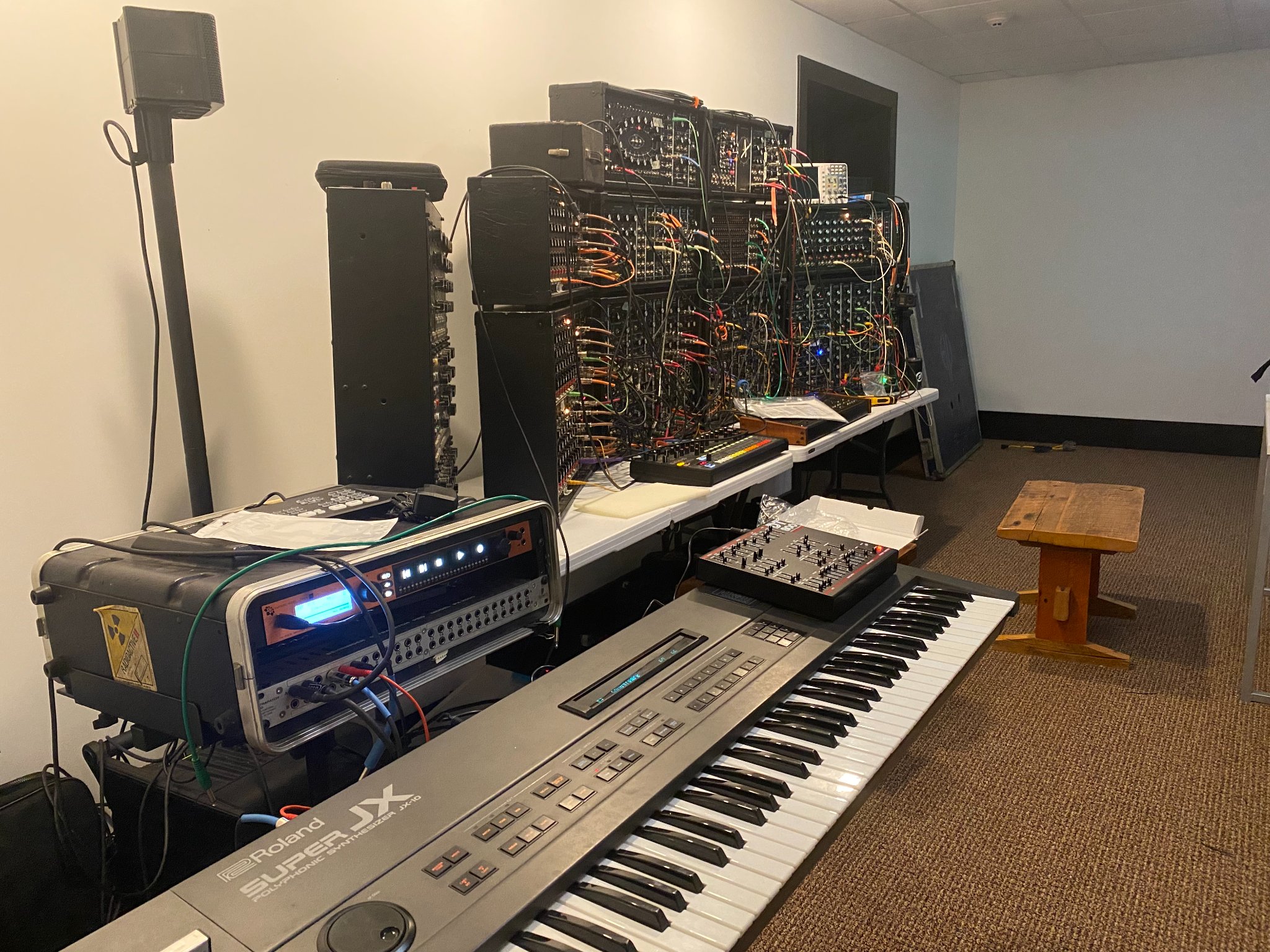 My Roland JX-10 Super Jupiter with PG-800 clone controller (my 5U