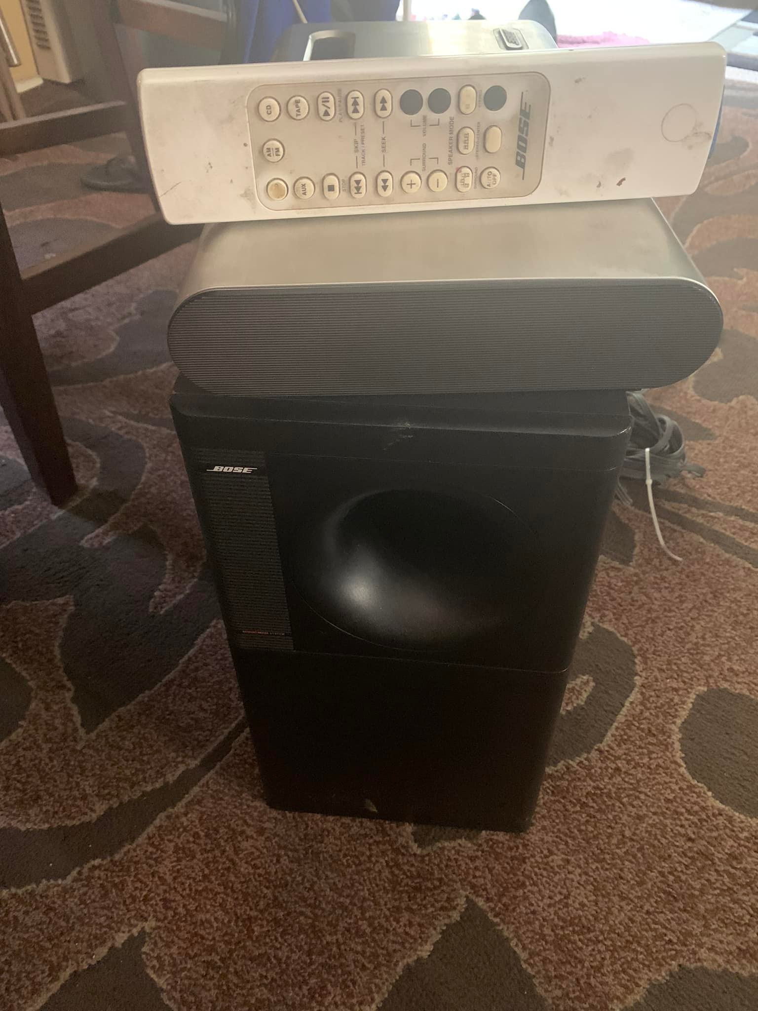 Hi I'm new here, my Bose Lifestyle Model 5 Music Center power