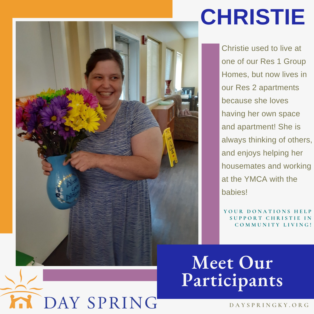 Day Spring - Say hello to Christie! 👋 Christie used to live in one of ...