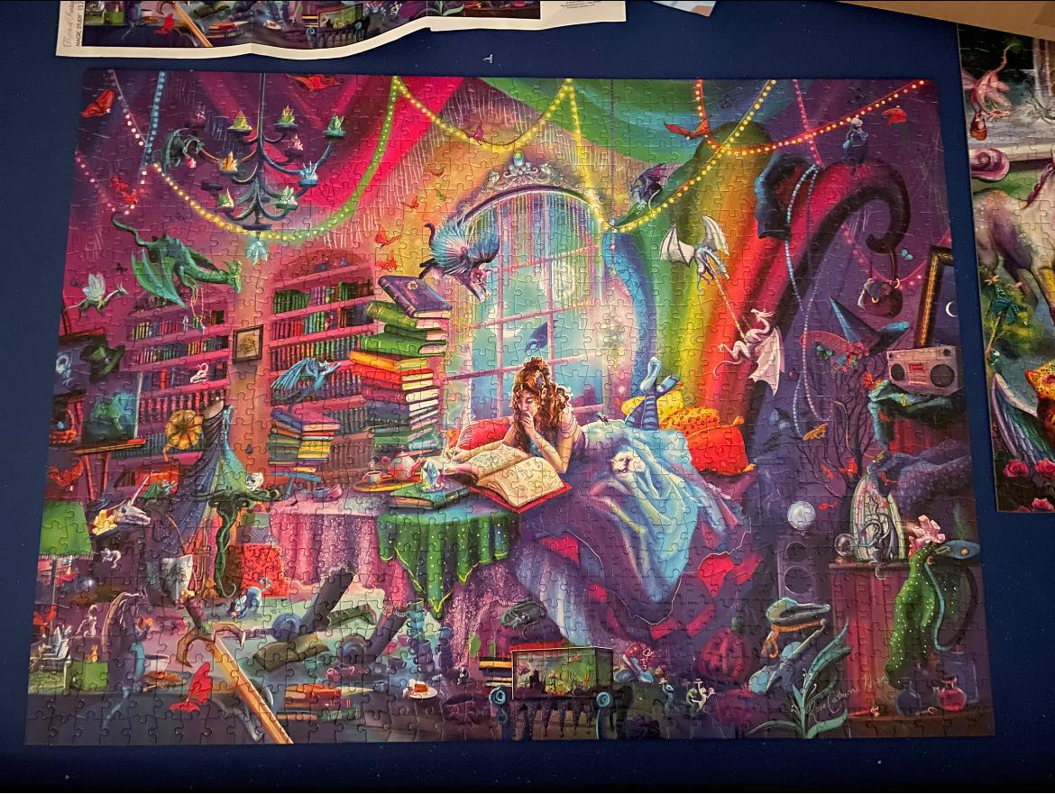Rose Catherine Khan creates 7k Ravensburger puzzle Six Portals