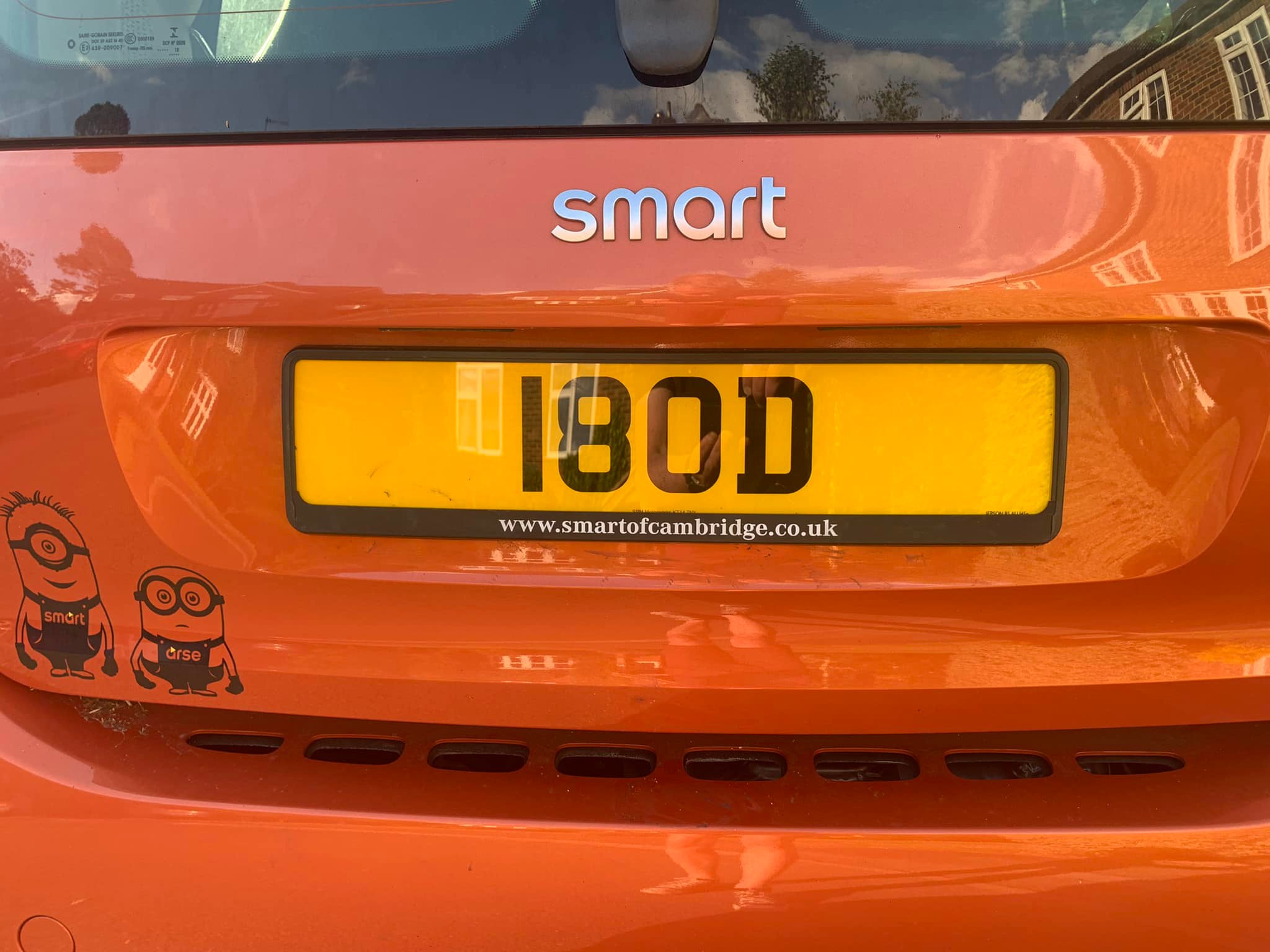 4D ROSE GOLD BIKE PLATE | Number Plate Clinic