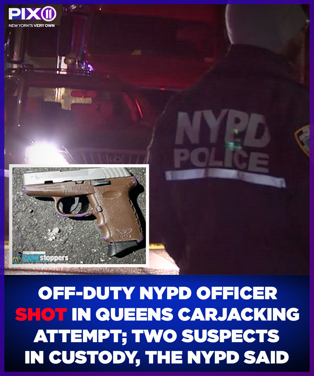 PIX11 - An off-duty NYPD officer was shot in Queens in an... | Facebook