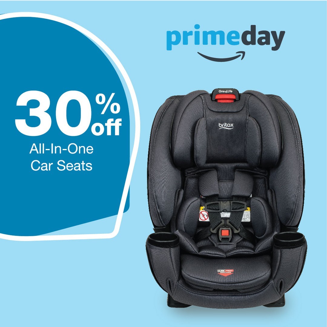 Are you ready for Amazon.com Prime Day? We are! We can't share which Britax products are included, but we can confirm the deals will make you smile!
