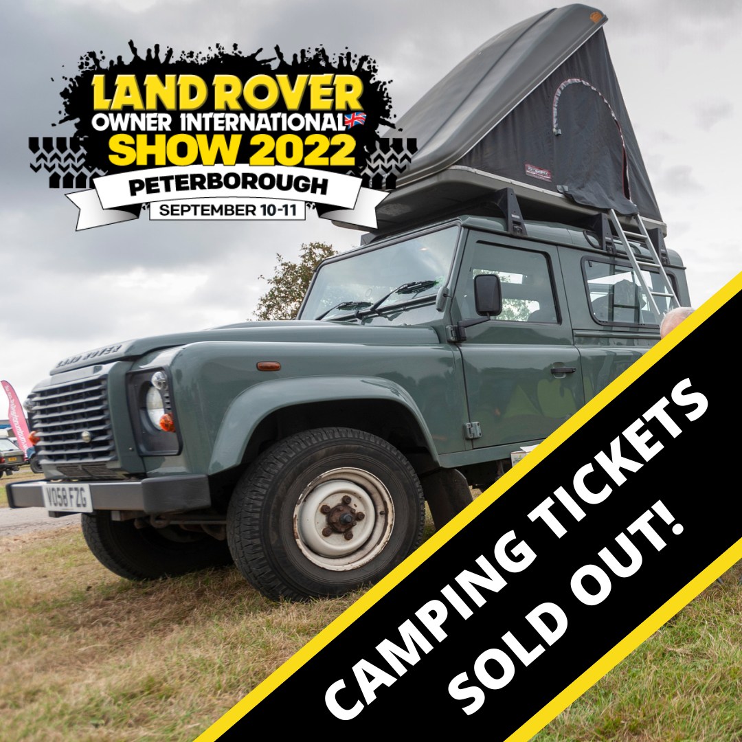Camping Tickets for the LRO Show are... - Land Rover Owner | Facebook