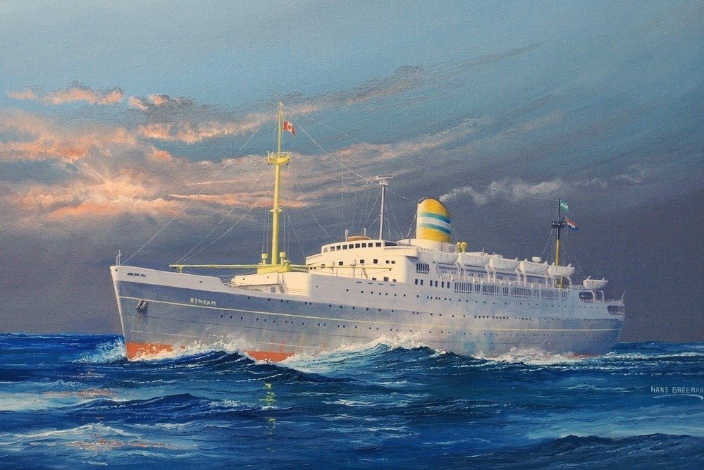 Fox Star Line's Ocean Liners And So Much More! | SS Ryndam built in ...