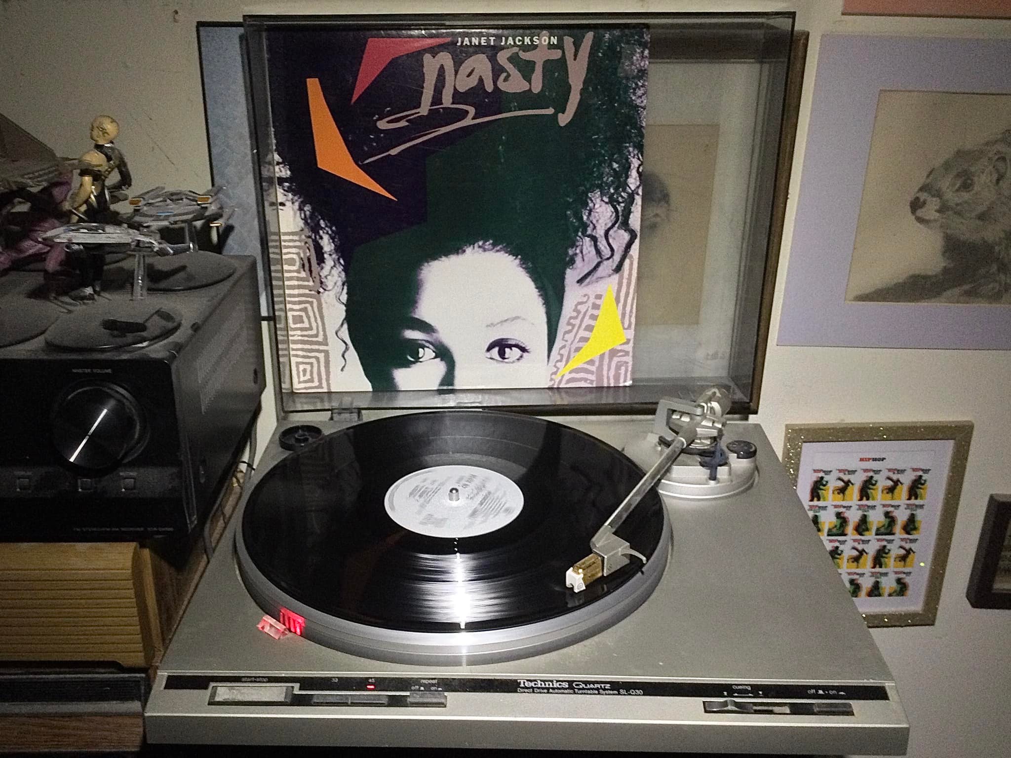 Janet Jackson Nasty 12-inch single Japanese version