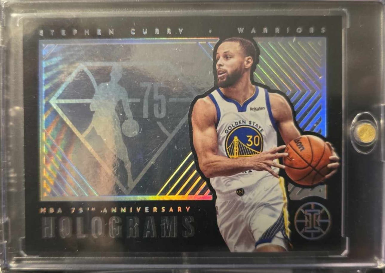 Is 2021 Illusions Stephen Curry 7th Anniversary Holograms card #3 