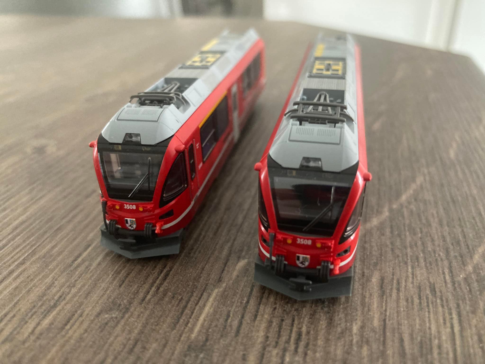 Kato Swiss Rhaetian Railway Abe 8/12 Allegra 3 car set