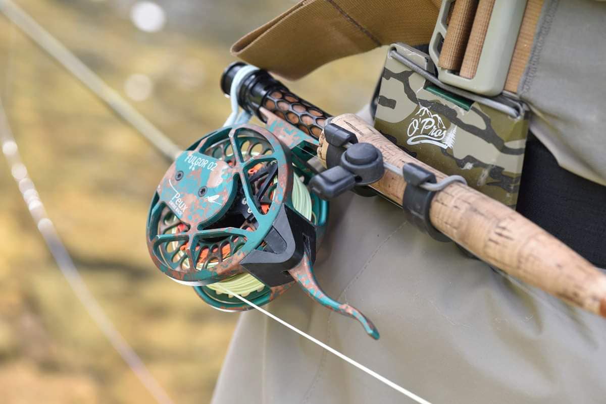 entry level fly fishing rid reel Raprance RR01 Rod and panfish. Pattern:Super Glow Little Boy Blue UV - LT19 Remote Casting Slow Reducing visser