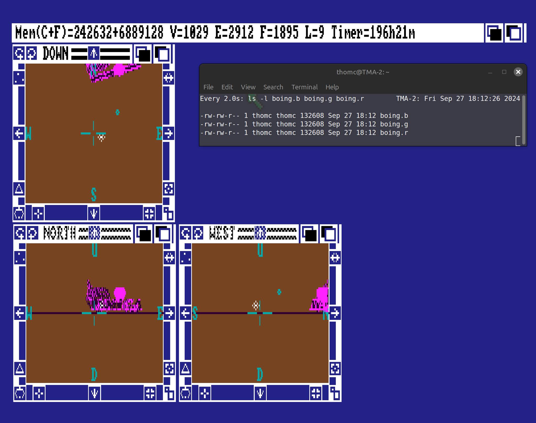 Commodore Plus/4 emulator renders 3D scene in Basic