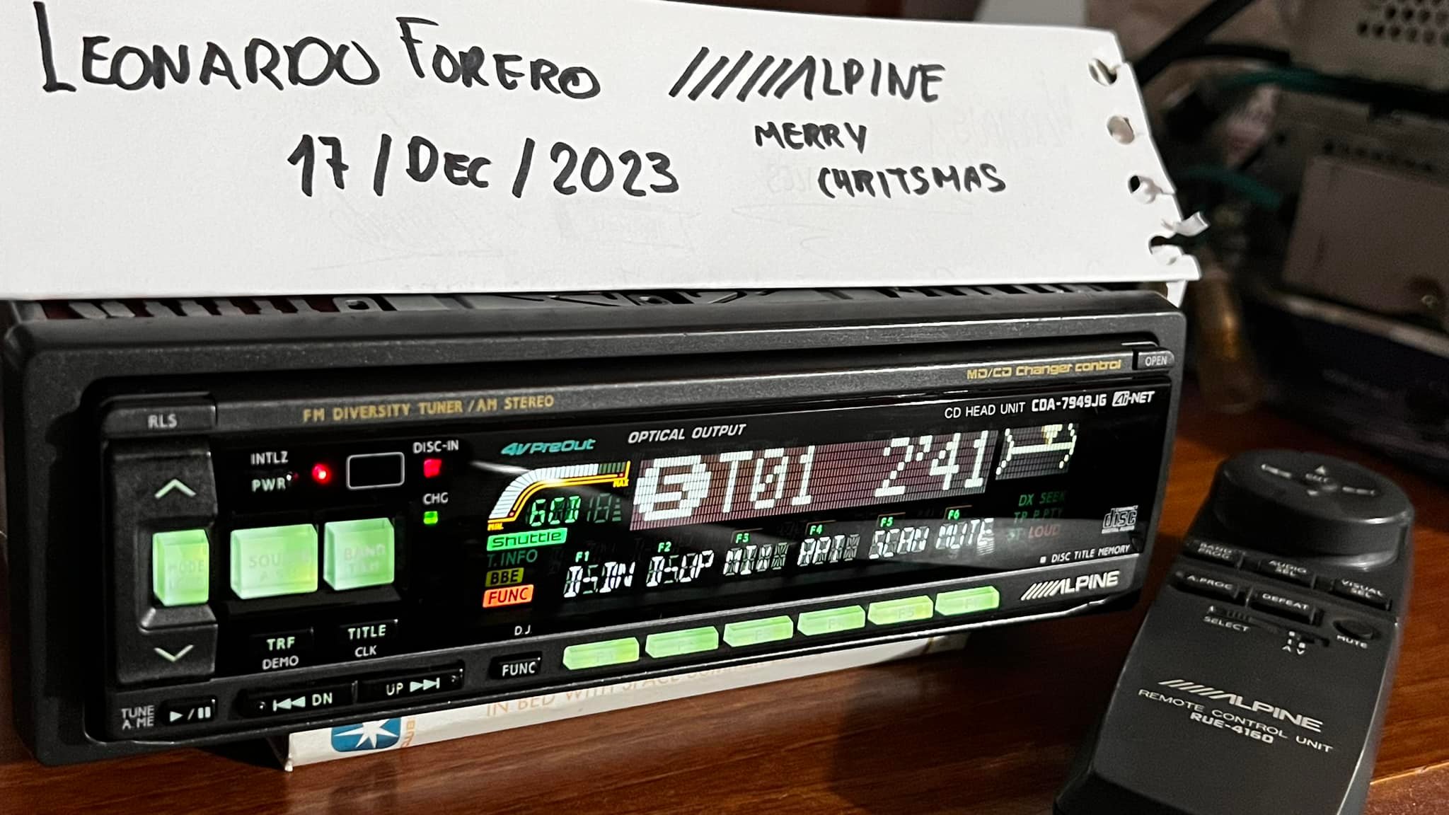 Alpine CDA 7949JG autoradio features