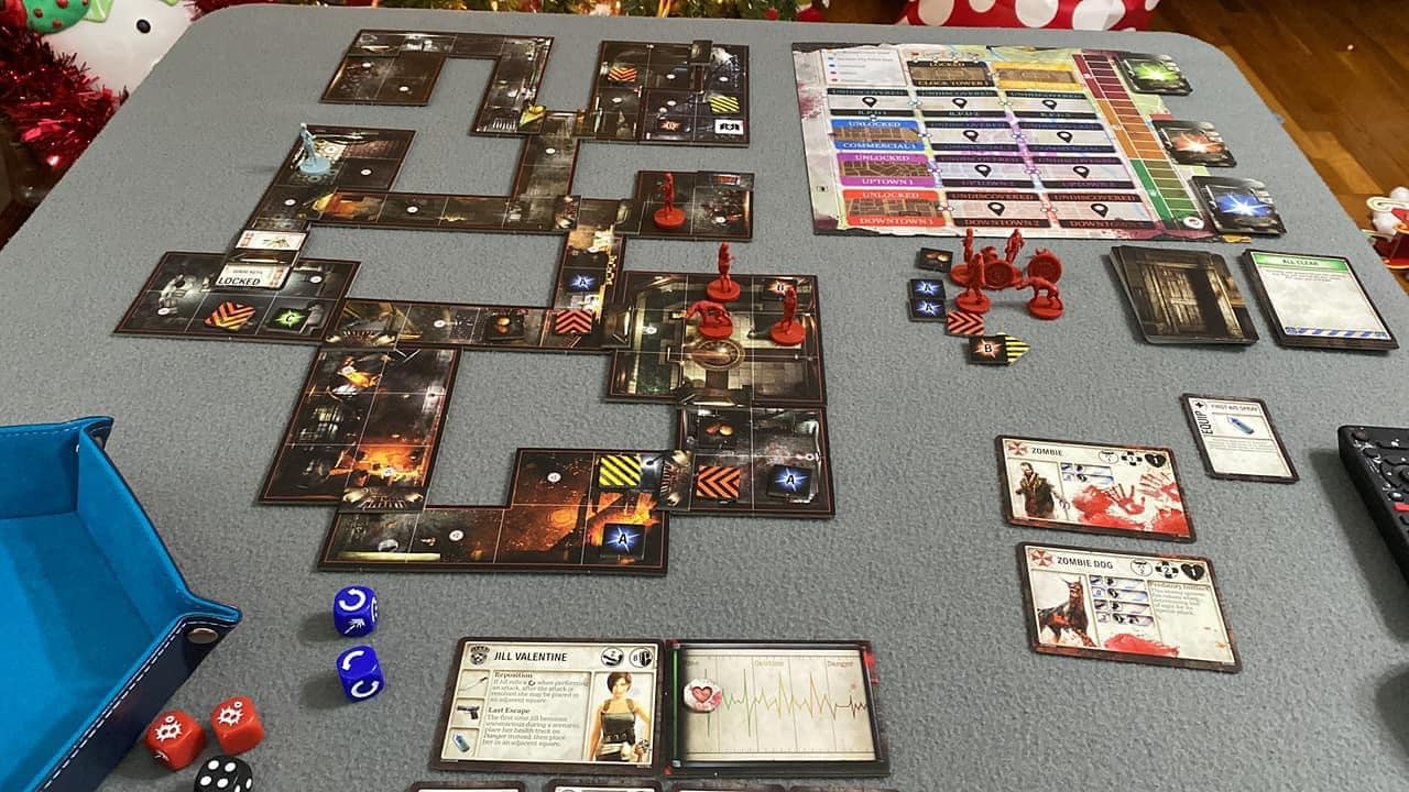 Is Resident Evil 3: The Board Game easy to set up?