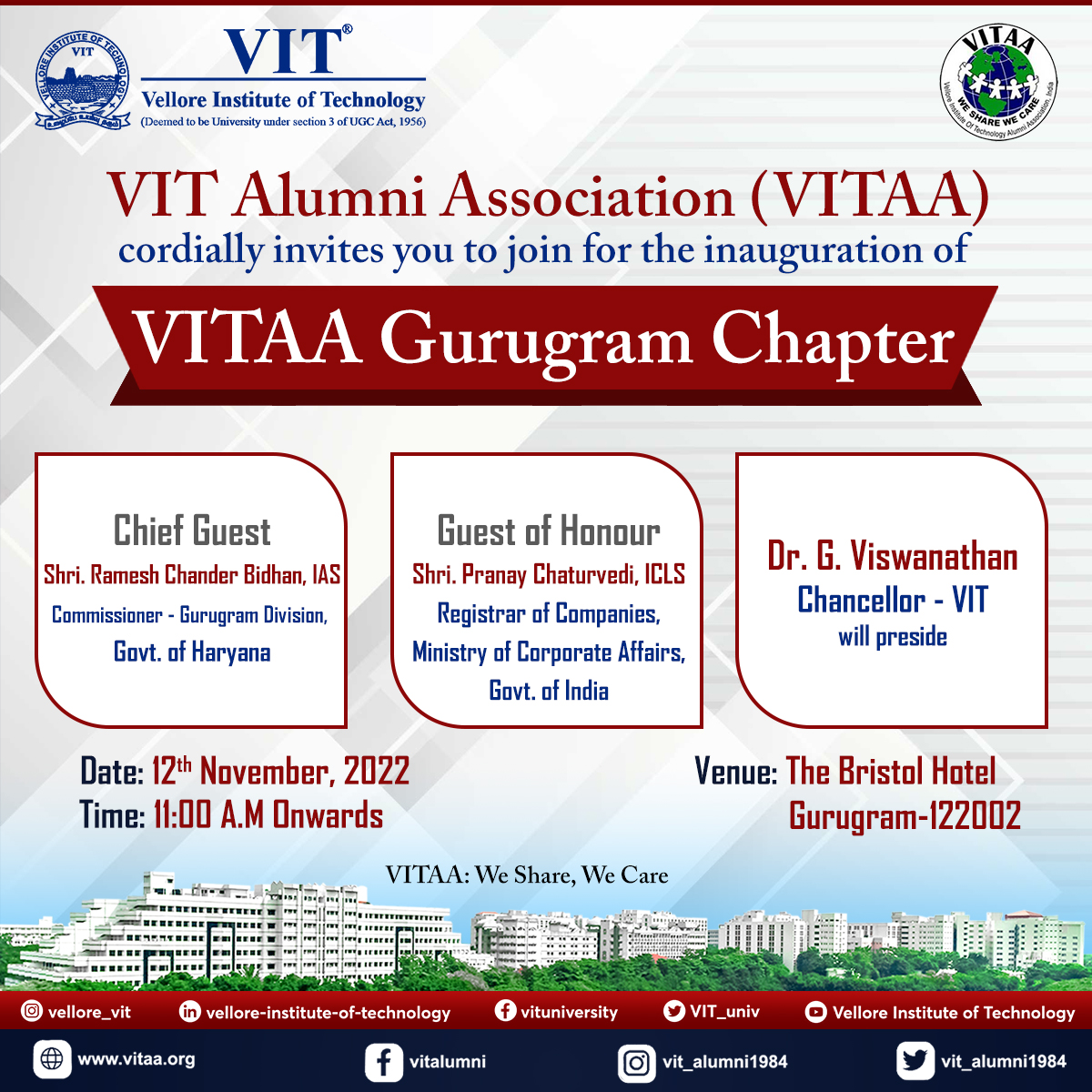 VIT - #VITAA - #VIT is pleased to announce the... | Facebook
