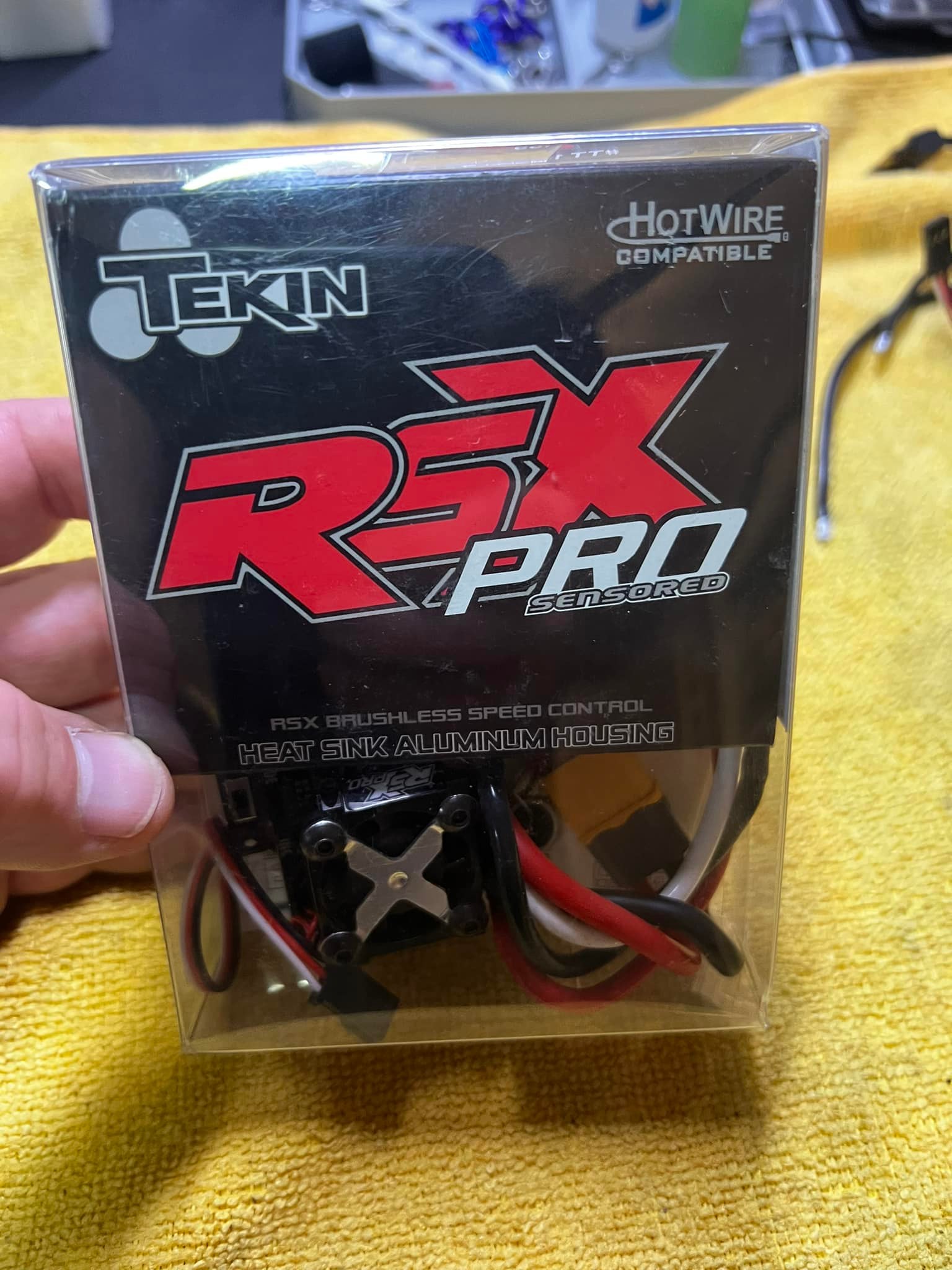 Tekin RSPro ESC HotWireセット　レア商品 Used tekin rsx pro esc for sale
