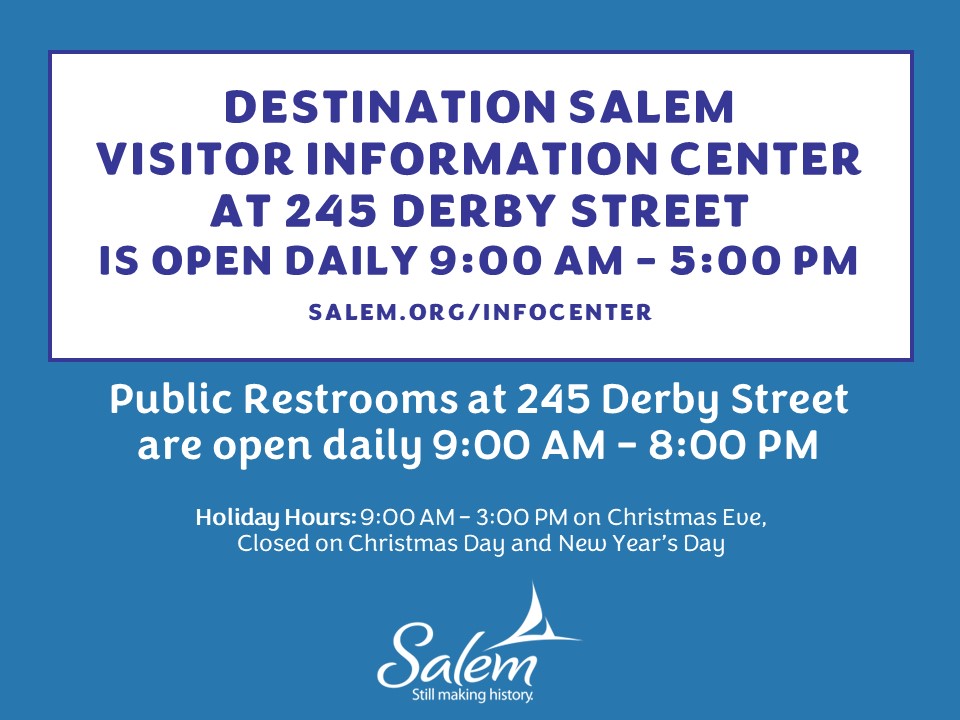 Destination Salem Visitor Information Center Guide