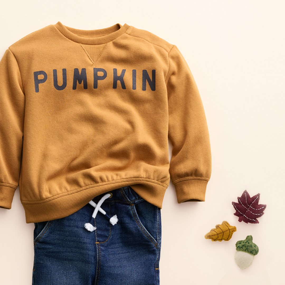 Kohl's - Why pick pumpkins when you can pick a cute 'fit for your pumpkin.  🎃Shop styles produced with organic methods and materials from Little Co.:  https://kohls.co/3SeQ7hp | Facebook