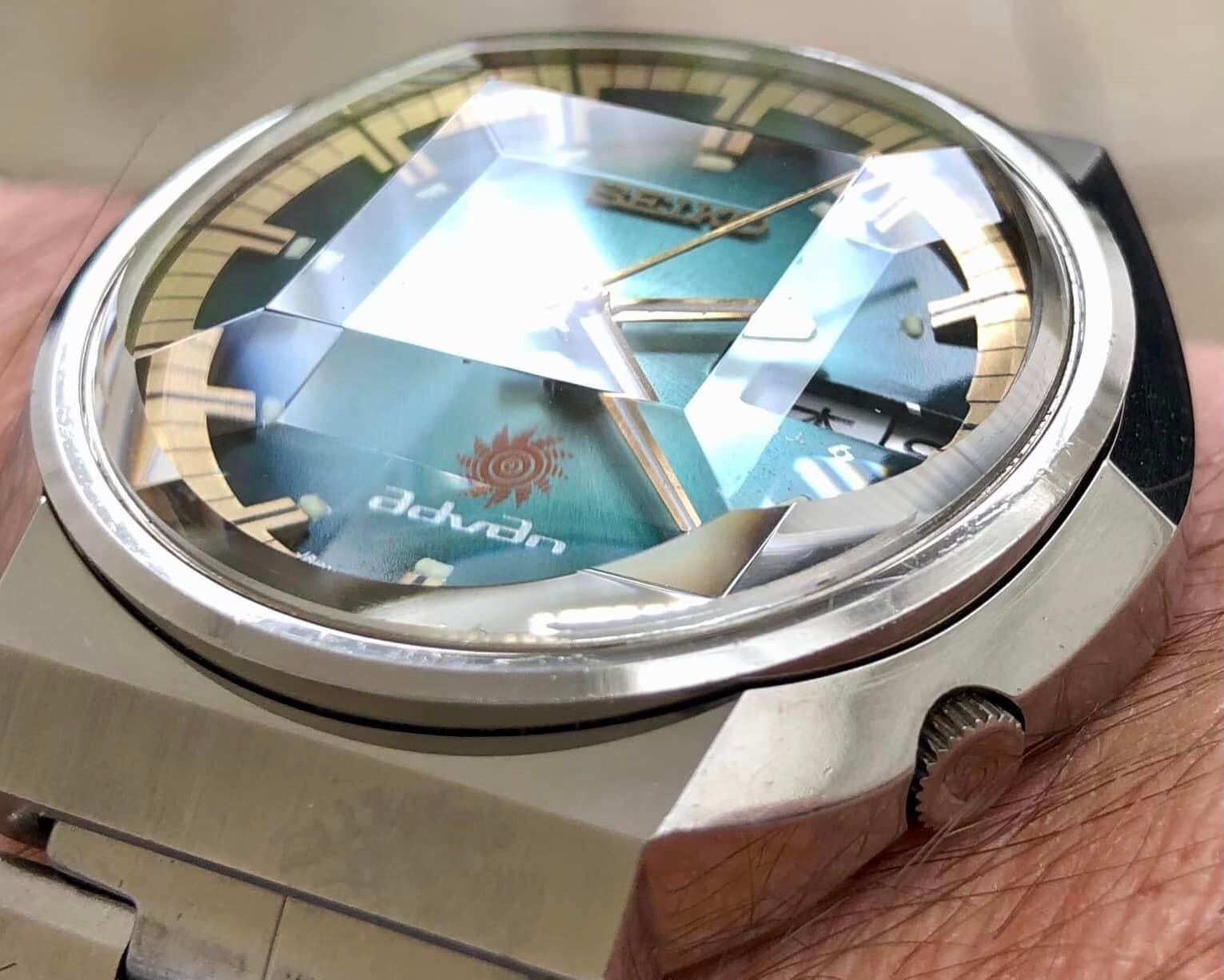 Seiko Advan 6106-7570 from 1972. I love a bit of retro!