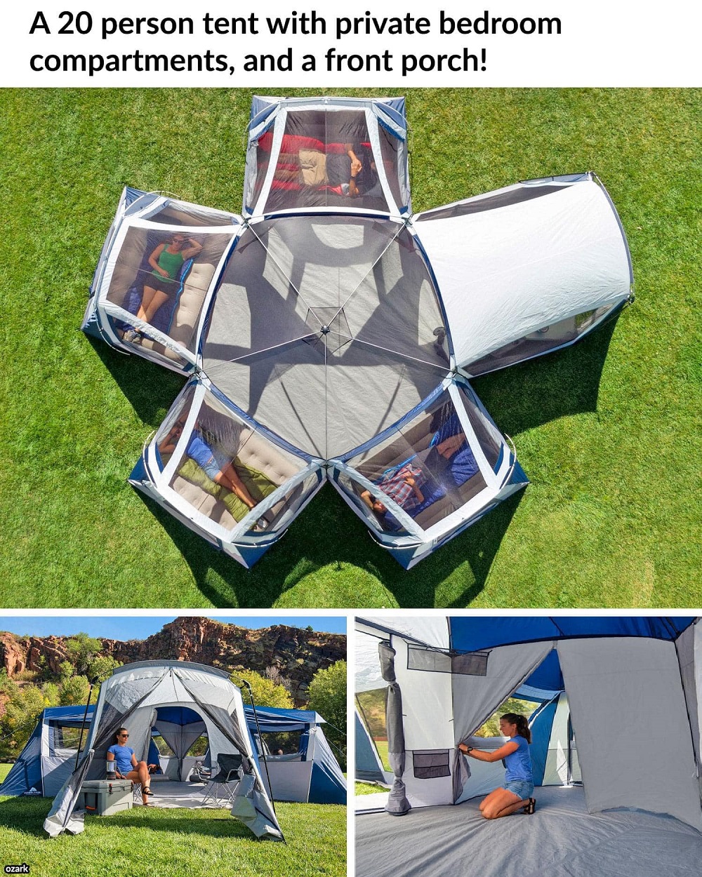 rooftop tent locks Roof Top Locking Mount SIZE:40′ X 80′ This pair of iKamper Thula Thula Tented Camp beach-cabana
