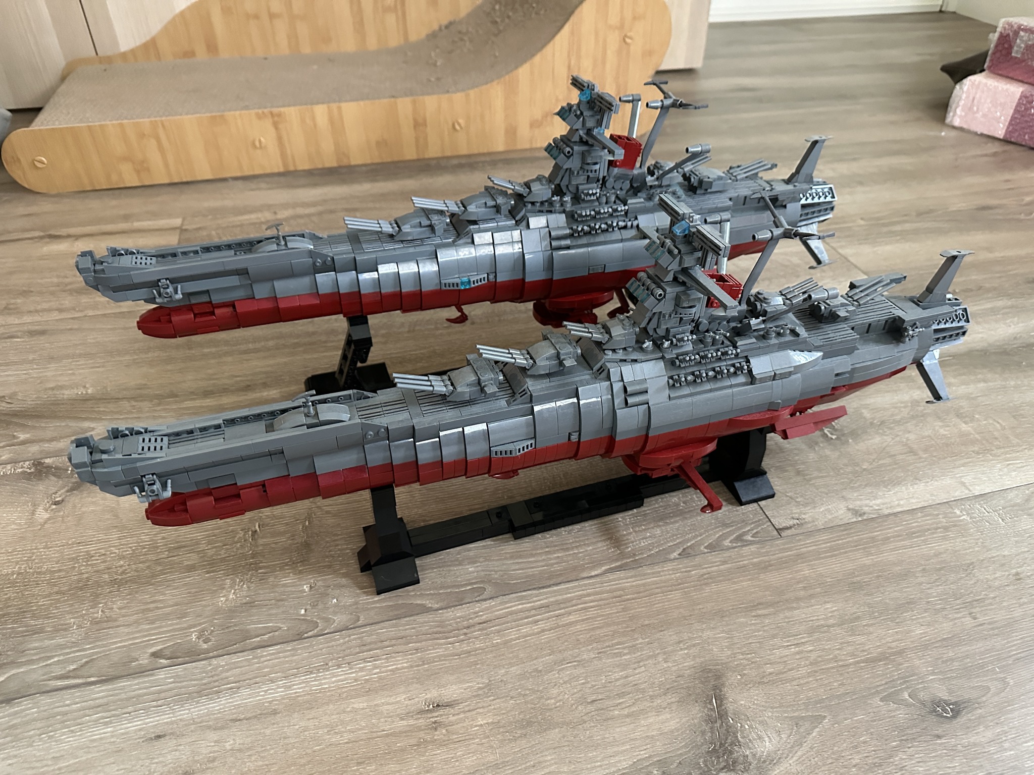 New Lego Yamato 2199 v3 with exact proportions and streamlined body
