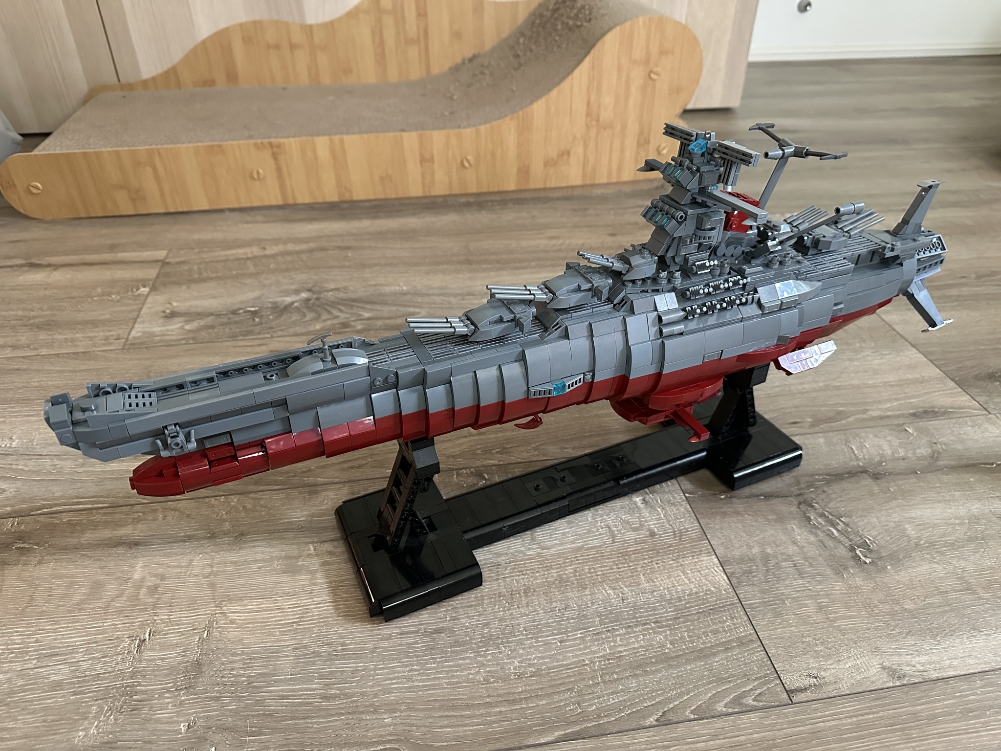New Lego Yamato 2199 v3 with exact proportions and streamlined body
