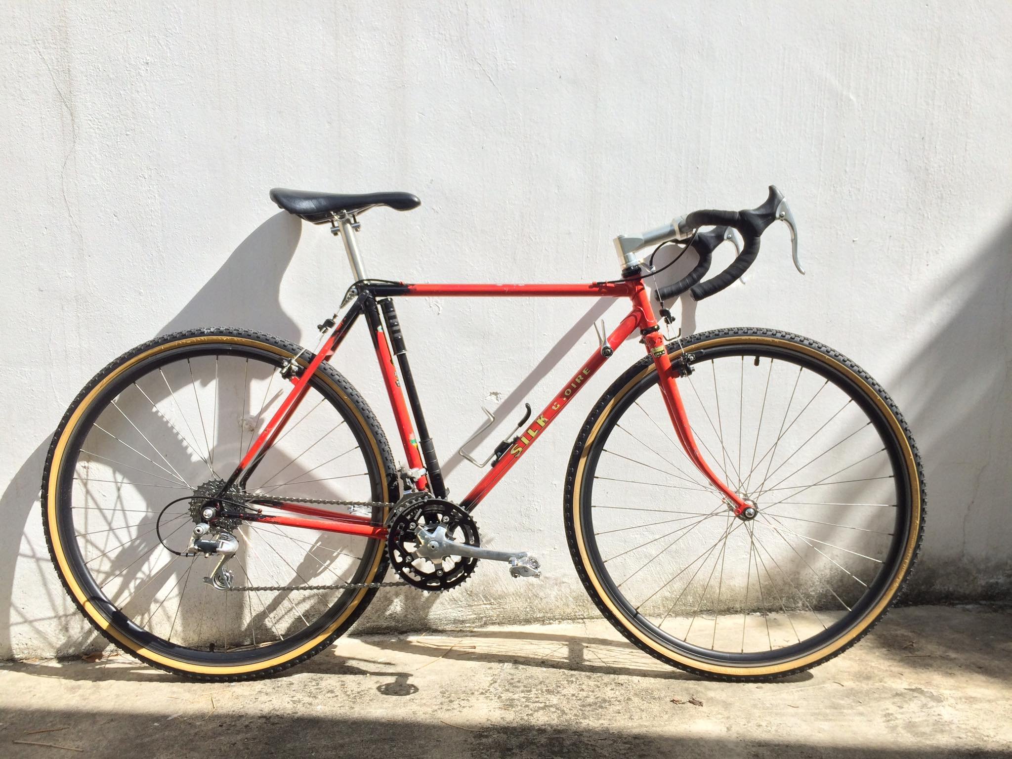 Katakura Silk R2 road racer bike with chrome-molybdan frame