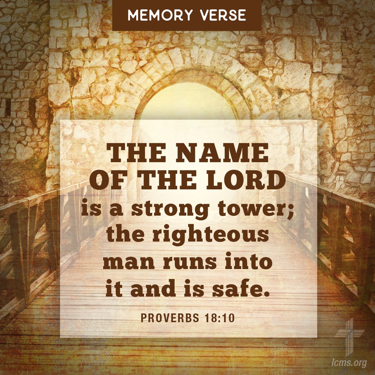 The Lutheran - We invite you to memorize Proverbs 18:10 with us this ...