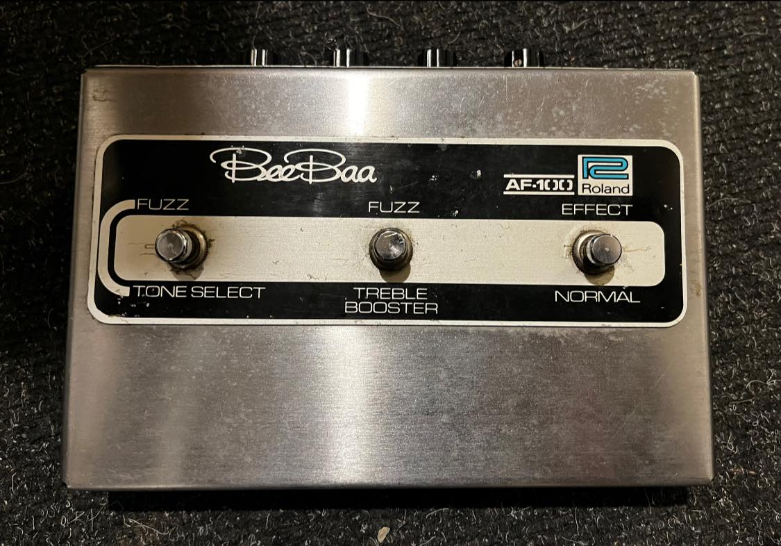 Roland AF-100 Bee Baa エフェクター BOSS FZ-2 BOSSファズ・ペダル の