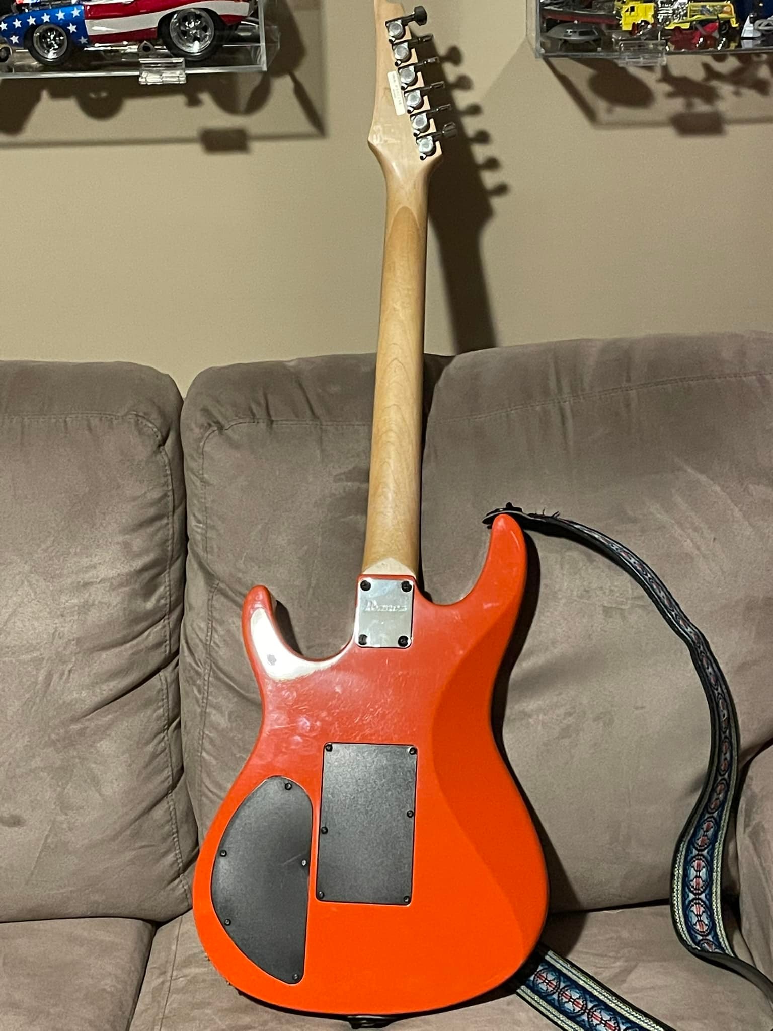 Introducing my new 1988 orange Ibanez RG340 guitar