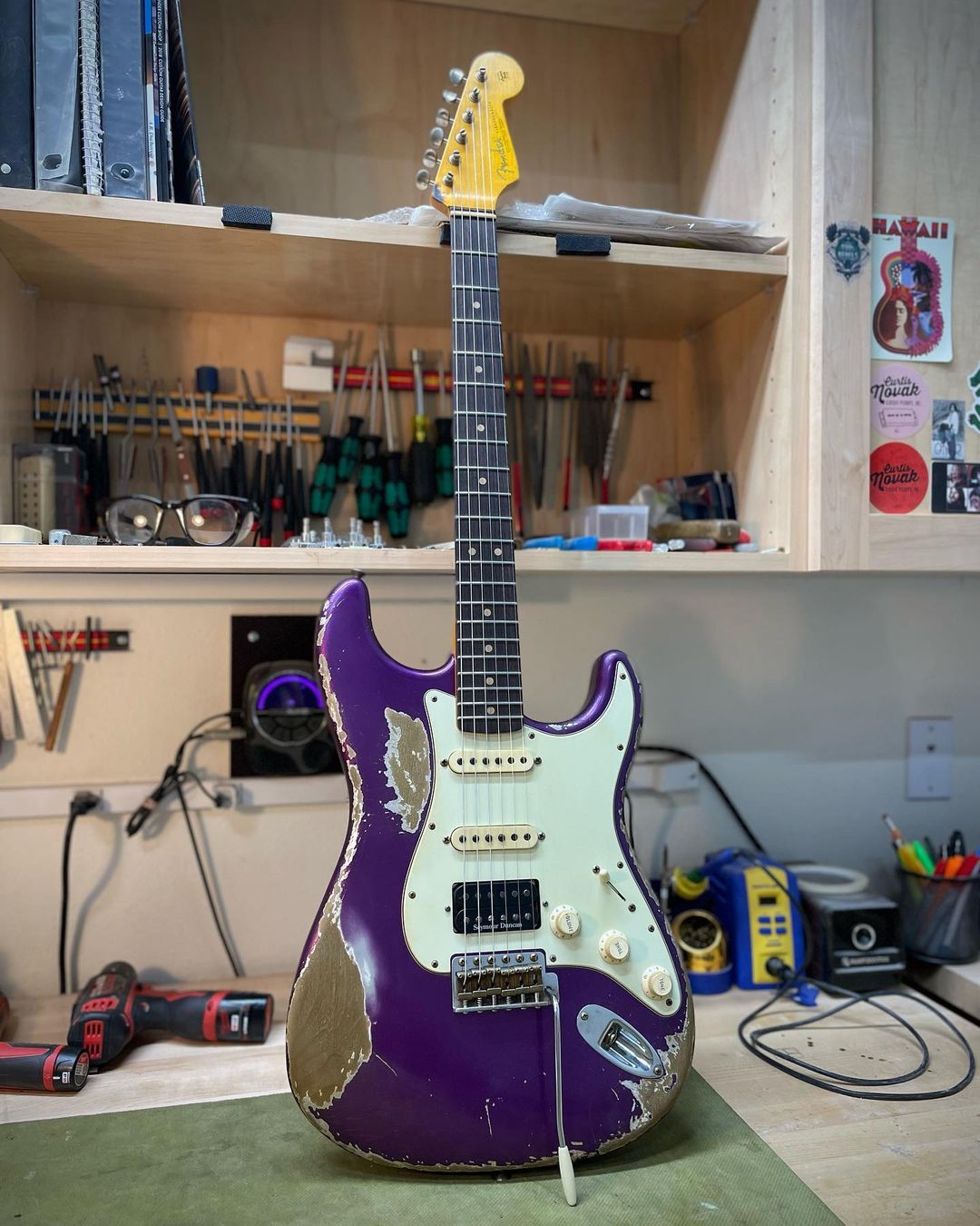 Austin MacNutt brings us a Purple gem today! It's a heavy aged '63