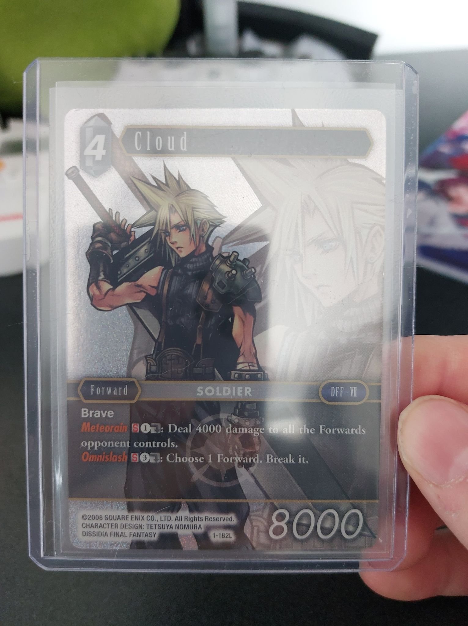 Is it worth grading a Japanese surge foil of Cloud, Midgar Mercenary?