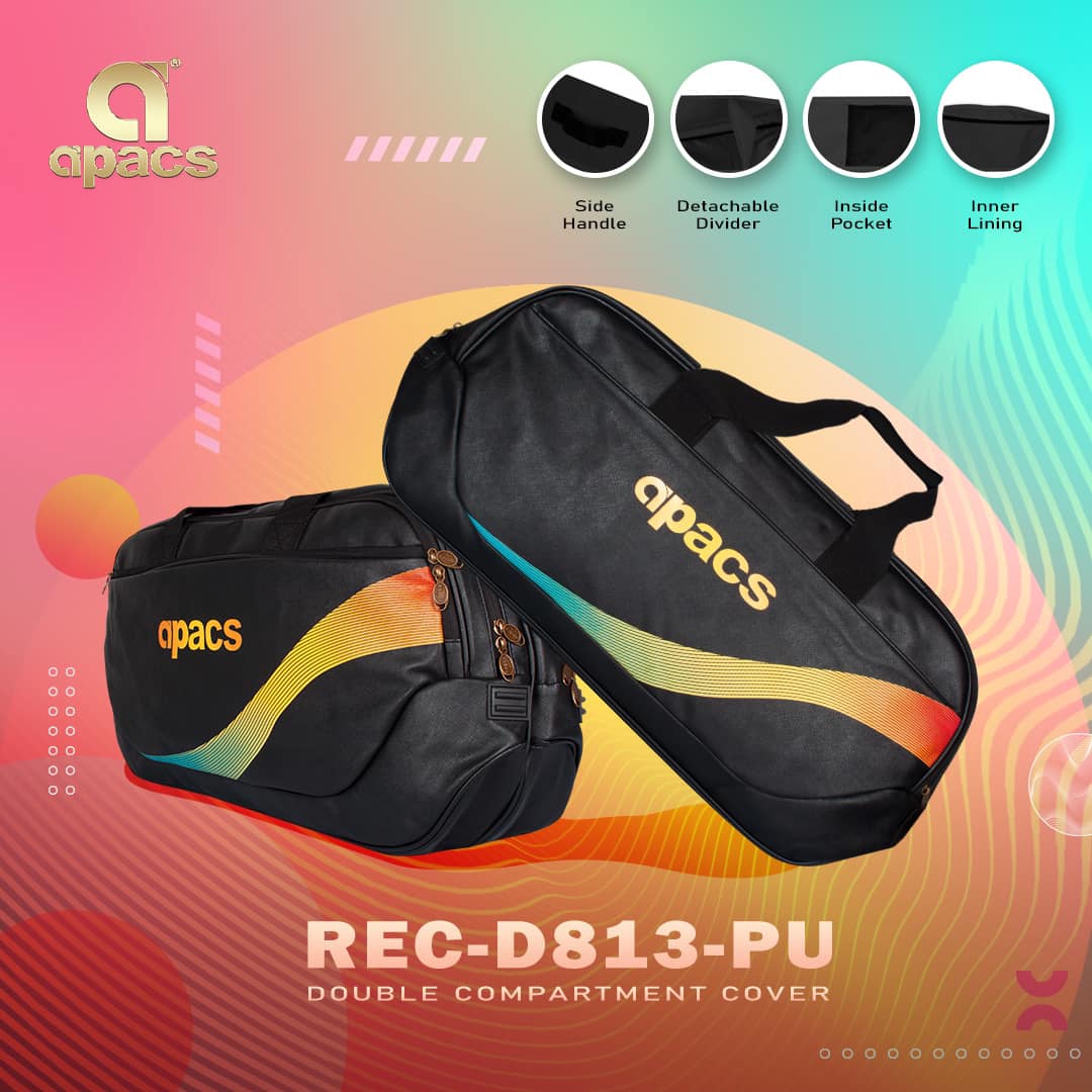 Apacs - The Apacs REC-D813-PU double compartment bag is...